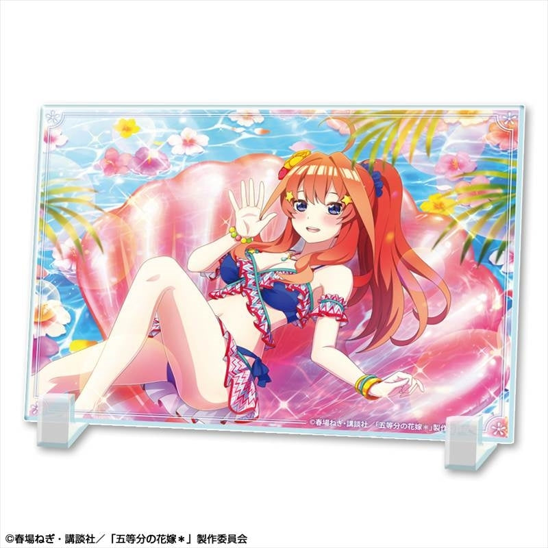(Goods - Ornament) The Quintessential Quintuplets* Acrylic Panel Design 10 (Itsuki Nakano/B)