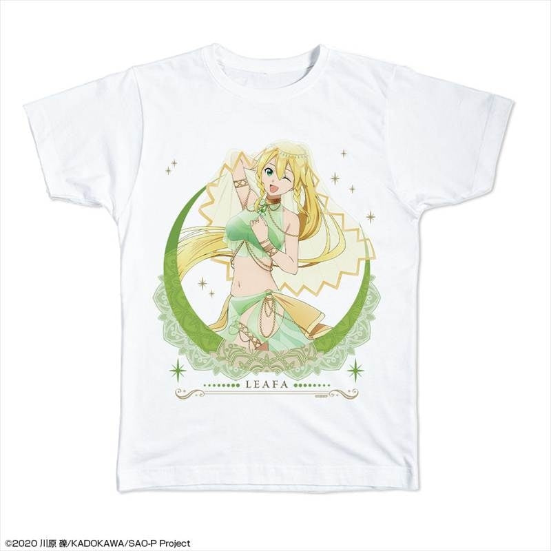(Goods - Shirt) Sword Art Online T-shirt L Size Design 02 (Leafa/Dancer ver.) (feat. Exclusive Art)