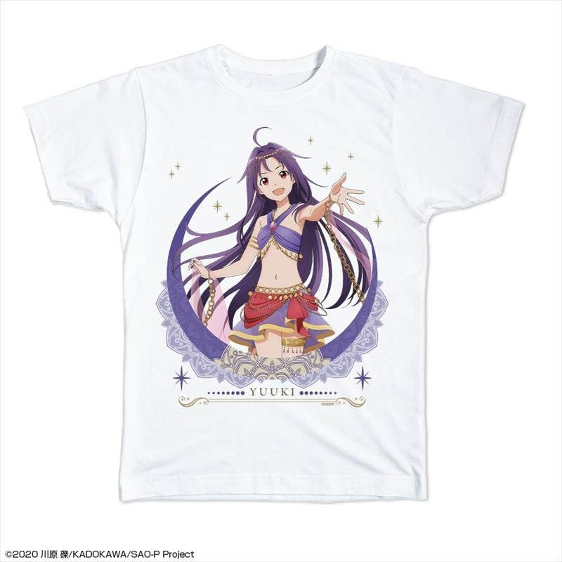 (Goods - Shirt) Sword Art Online T-shirt L Size Design 04 (Yuuki/Dancer ver.) (feat. Exclusive Art)