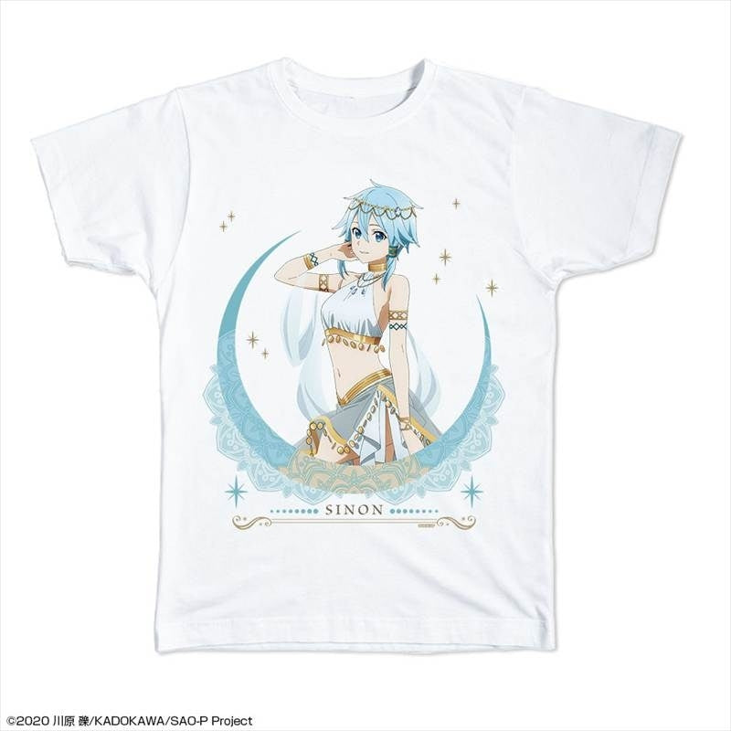 (Goods - Shirt) Sword Art Online T-shirt XL Size Design 03 (Shinon/Dancer ver.) (feat. Exclusive Art)