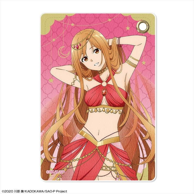(Goods - Pass Case) Sword Art Online Pleather Pass Case Design 01 (Asuna/Dancer ver.) (feat. Exclusive Art)
