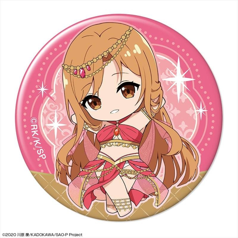 (Goods - Badge) Sword Art Online Set of 5 Trading Button Badge (Chibi Chara Dancer ver.)