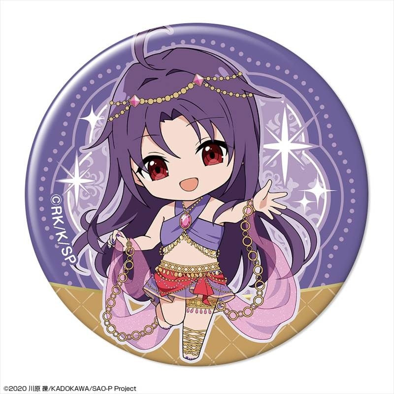 (Goods - Badge) Sword Art Online Set of 5 Trading Button Badge (Chibi Chara Dancer ver.)