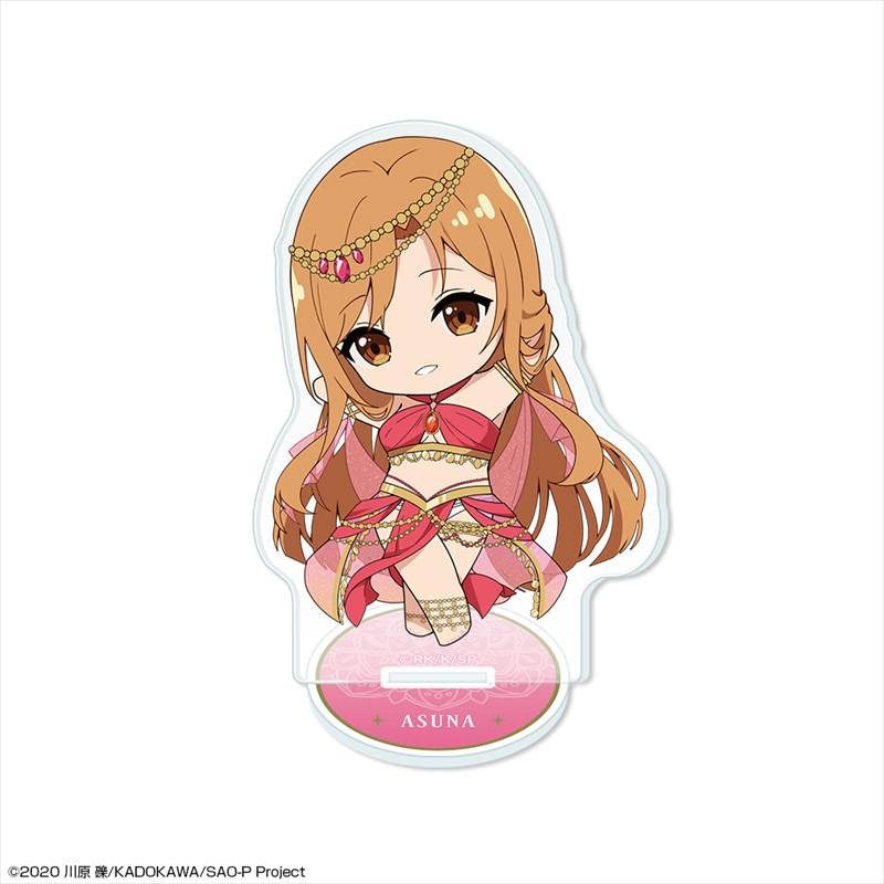 (Goods - Acrylic Stand) Sword Art Online Chibi Chara Acrylic Stand Design 01 (Asuna/Chibi Chara Dancer ver.)