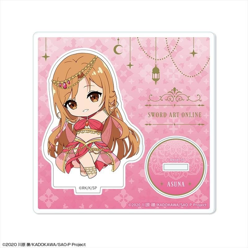 (Goods - Acrylic Stand) Sword Art Online Chibi Chara Acrylic Stand Design 01 (Asuna/Chibi Chara Dancer ver.)
