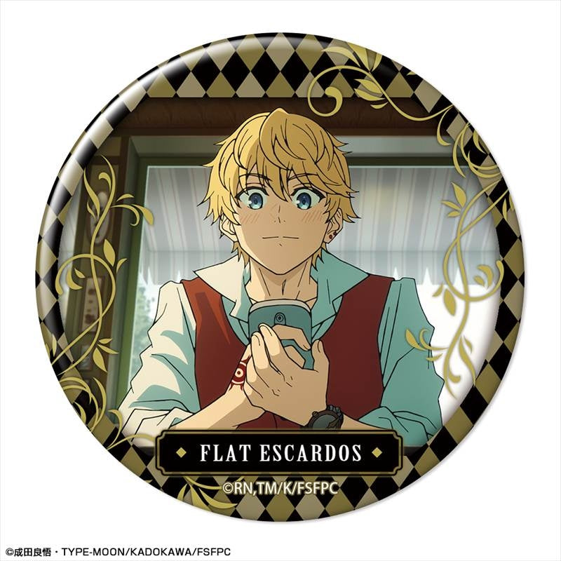 (Goods - Badge) TV Anime Fate/strange Fake Button Badge Design 14 (Flat Escardos/A)