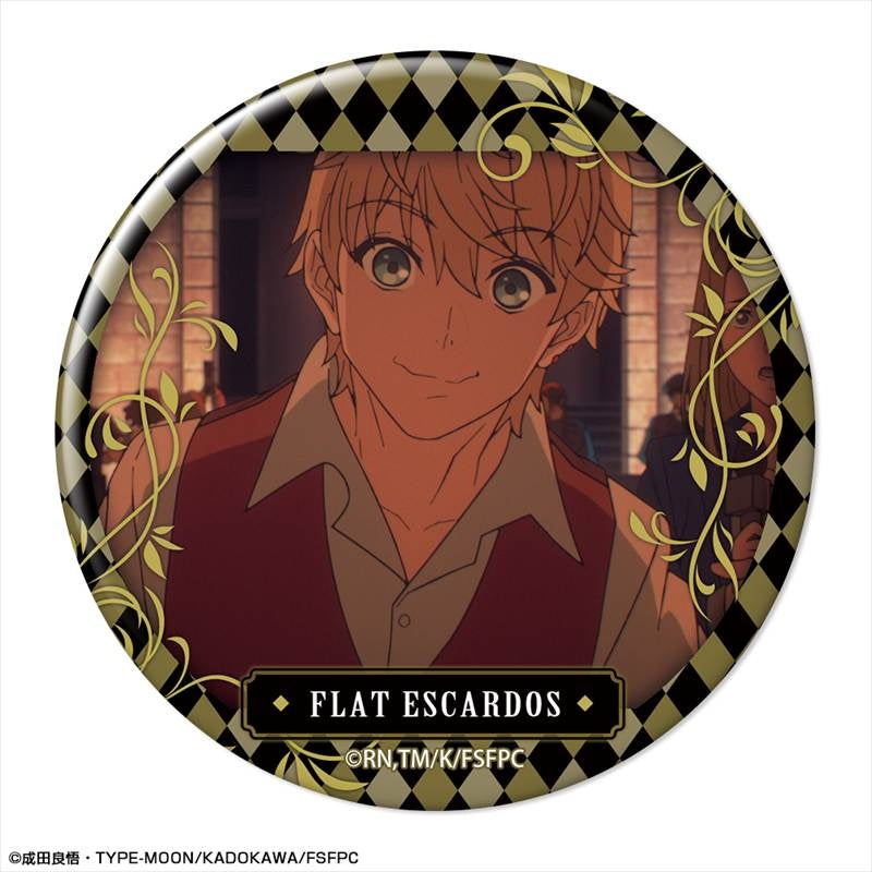 (Goods - Badge) TV Anime Fate/strange Fake Button Badge Design 15 (Flat Escardos/B)
