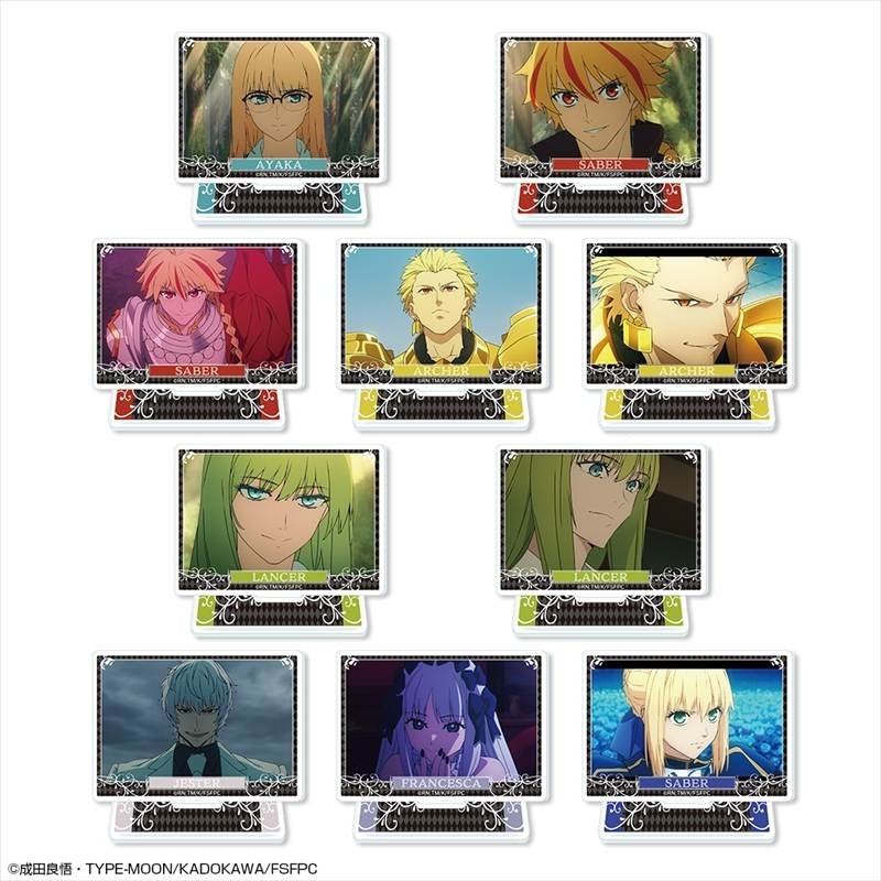 (1BOX=10)(Goods - Acrylic Stand) TV Anime Fate/strange Fake Set of 10 Trading Acrylic Stand