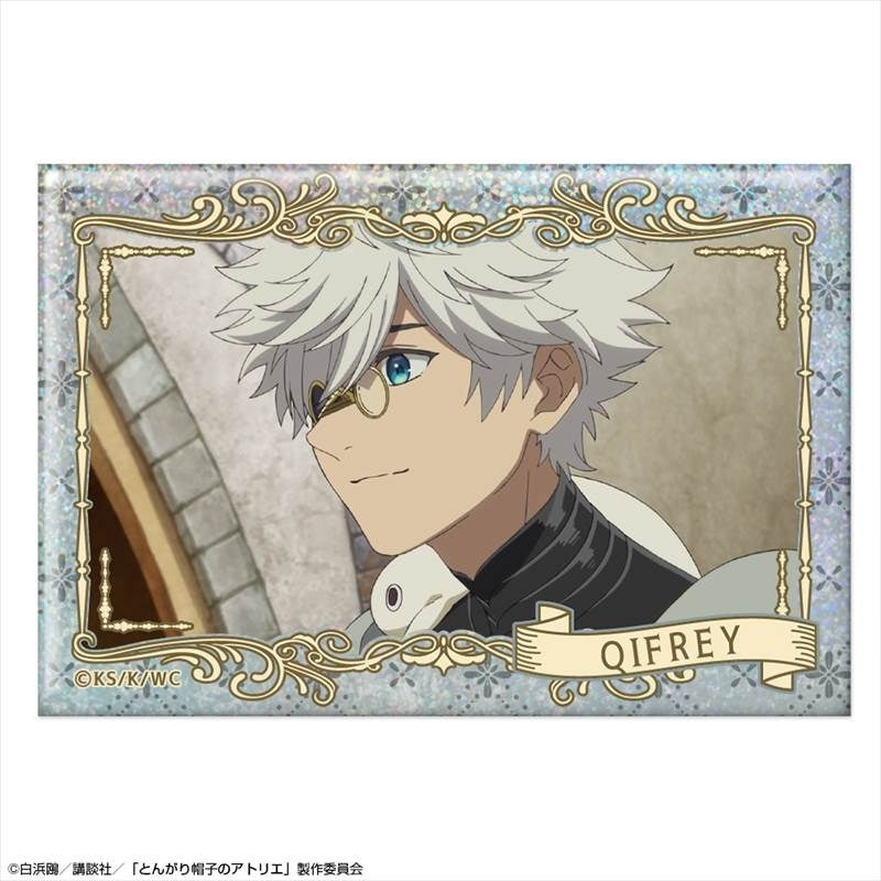 (Goods - Badge) Witch Hat Atelier TV Anime Holographic Button Badge Ver. 2 Design 06 (Qifrey C)