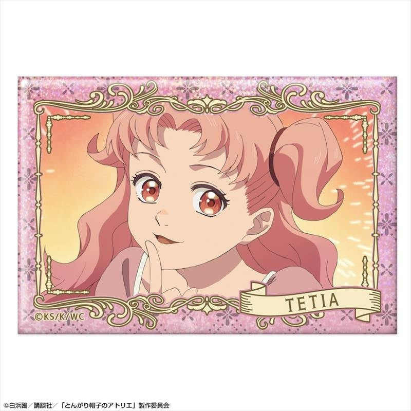 (Goods - Badge) Witch Hat Atelier TV Anime Holographic Button Badge Ver. 2 Design 10 (Tetia)