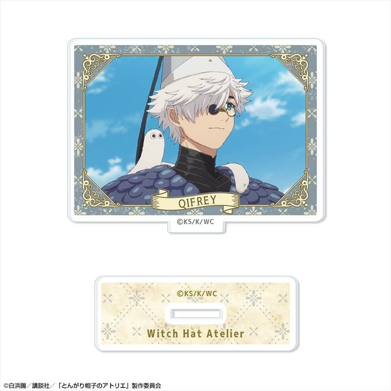 (Goods - Stand Pop) Witch Hat Atelier TV Anime Mini Acrylic Stand Design 10 (Qifrey G)