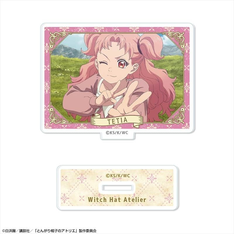 (Goods - Stand Pop) Witch Hat Atelier TV Anime Mini Acrylic Stand Design 12 (Tetia)