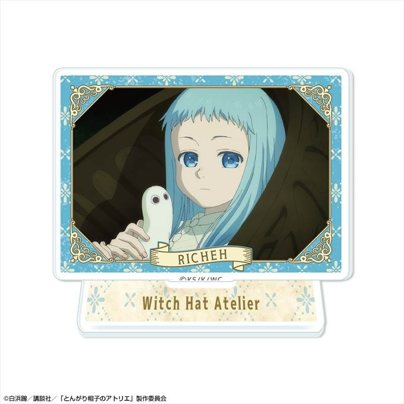 (Goods - Stand Pop) Witch Hat Atelier TV Anime Mini Acrylic Stand Design 13 (Richeh)