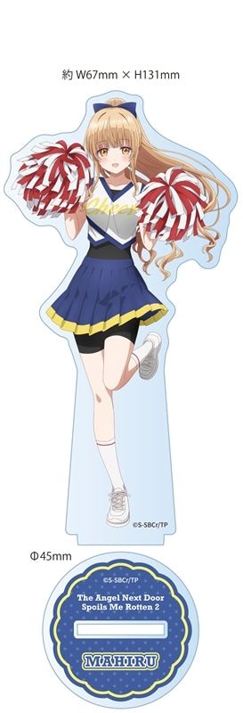 (Goods - Acrylic Stand) The Angel Next Door Spoils Me Rotten 2 (feat. Exclusive Art) Acrylic Stand Mahiru Shiina (Cheer Girl)