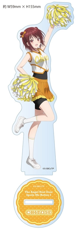 (Goods - Acrylic Stand) The Angel Next Door Spoils Me Rotten 2 (feat. Exclusive Art) Acrylic Stand Chitose Shirakawa (Cheer Girl)