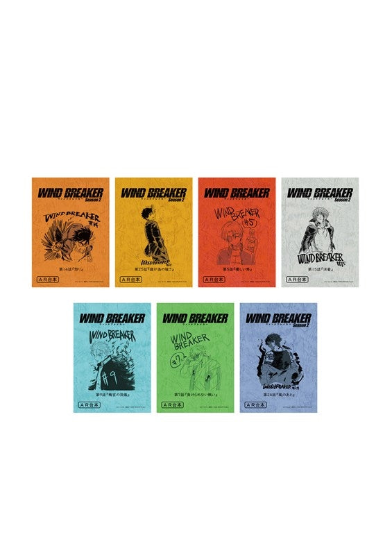 (Goods - Notebook) WIND BREAKER Script-style Notebook (Hayato Suo)