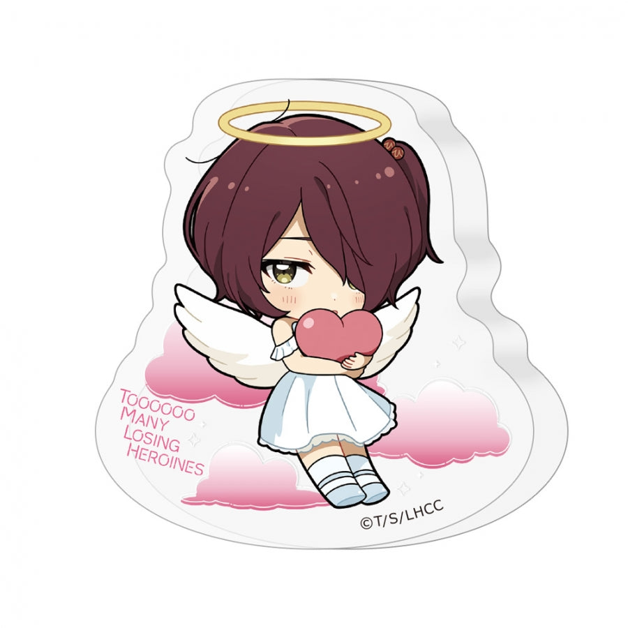 (Goods - Ornament) Too Many Losing Heroines! Die-cut Acrylic Block (Chika Komari/Angel)
