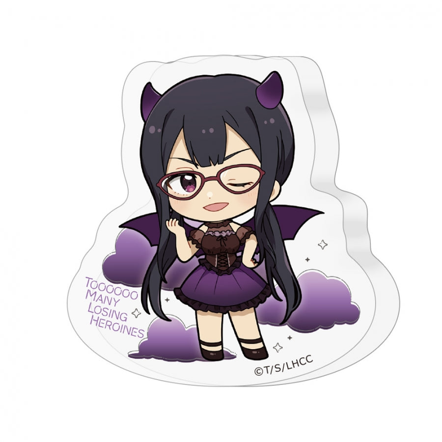 (Goods - Ornament) Too Many Losing Heroines! Die-cut Acrylic Block ( Koto Tsukinoki/Devil)
