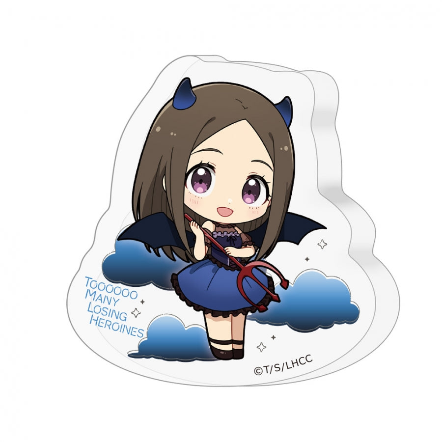 (Goods - Ornament) Too Many Losing Heroines! Die-cut Acrylic Block (Chihaya Asagumo/Devil)