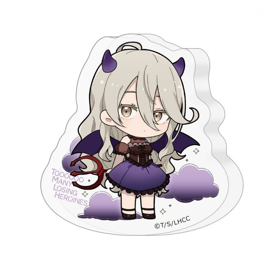 (Goods - Ornament) Too Many Losing Heroines! Die-cut Acrylic Block (Yumeko Shikiya/Devil)