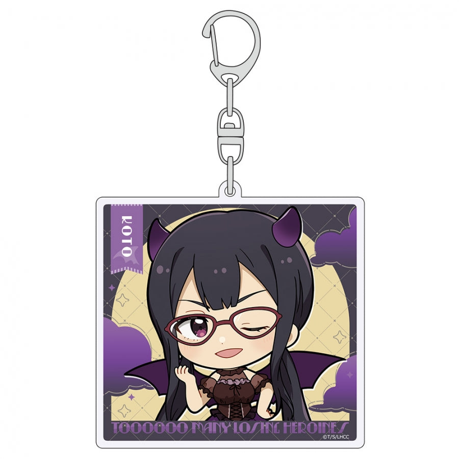 (Goods - Keychain) Too Many Losing Heroines! Acrylic Keychain ( Koto Tsukinoki/Devil)