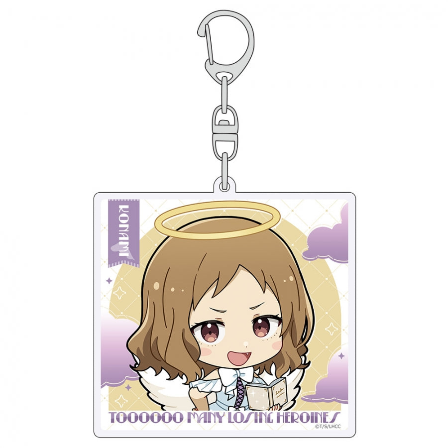 (Goods - Keychain) Too Many Losing Heroines! Acrylic Keychain (Konami Amanatsu/Angel)