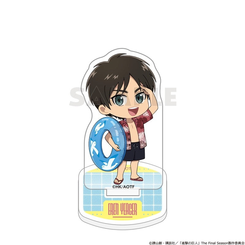 (Goods - Acrylic Stand) Attack on Titan Acrylic Stand (Eren/Vacation)