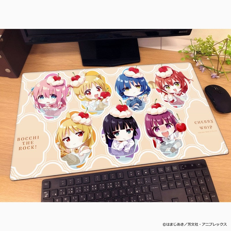 (Goods - Deskmat) Bocchi the Rock! Rubber Mat (Cherry WhipB/Art by Namori)