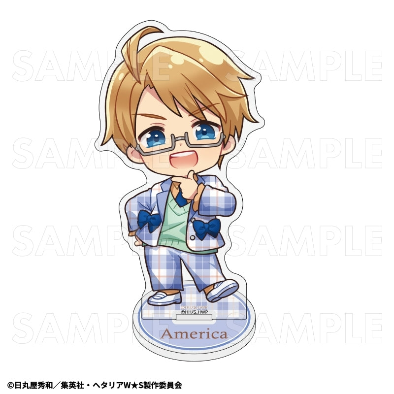 (Goods - Acrylic Stand) Hetalia World★Stars Acrylic Stand - America (Balletcore Style)