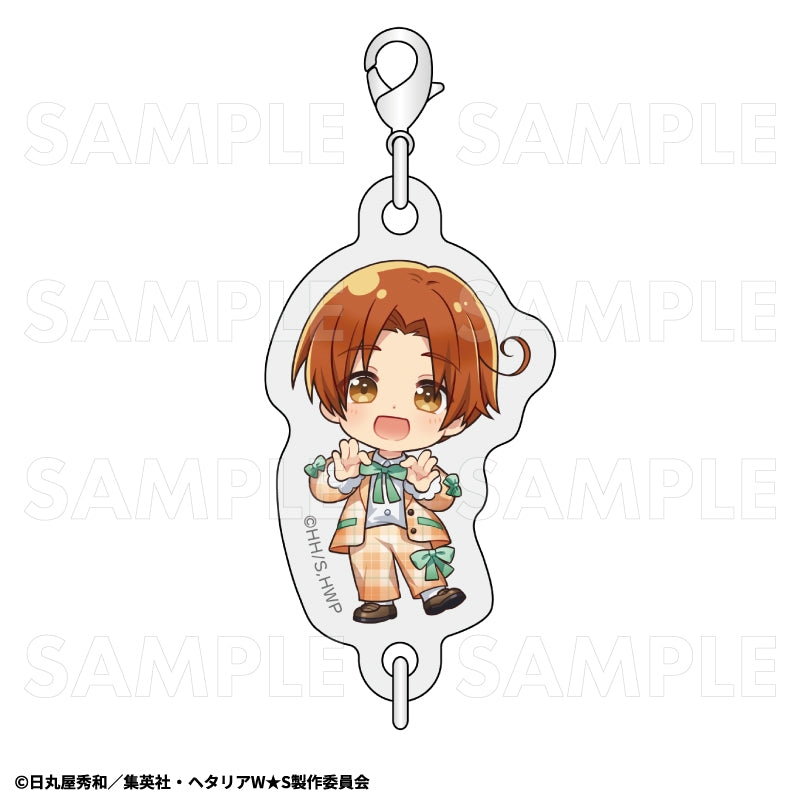 (Goods - Keychain) Hetalia World★Stars Connectable Acrylic Keychain - Italy (Balletcore Style)