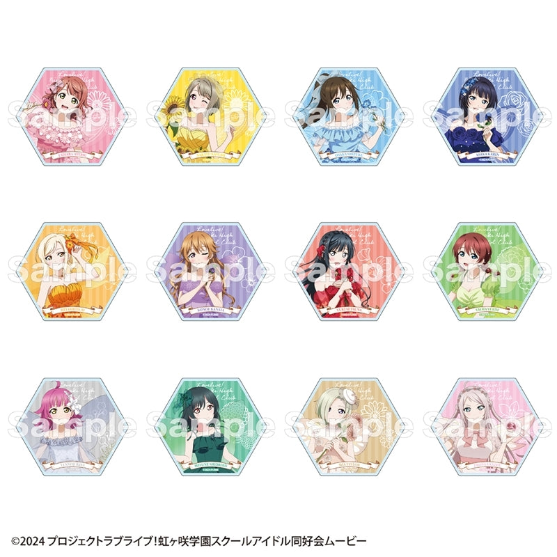 (1BOX=12)(Goods - Coaster) Love Live! Nijigasaki High School Idol Club Trading Acrylic Coaster (Fairy ver.) 12 Types