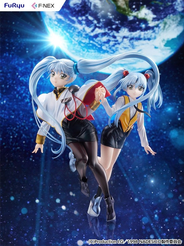 (Bishojo Figure) Martian Successor Nadesico: Prince of Darkness Ruri Hoshino Double RuriRuri ver. 1/7 Complete Figure