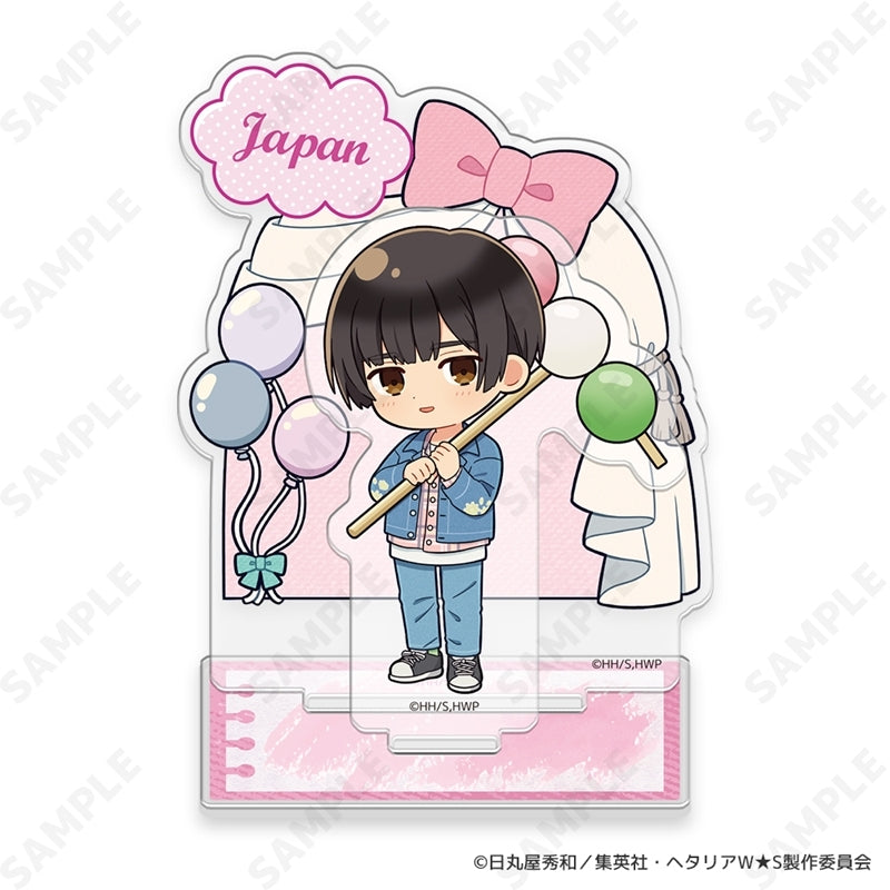 (Goods - Acrylic Stand) Hetalia World★Stars ~ Greetings with Denim Style. ~ Acrylic Stand 3. Japan