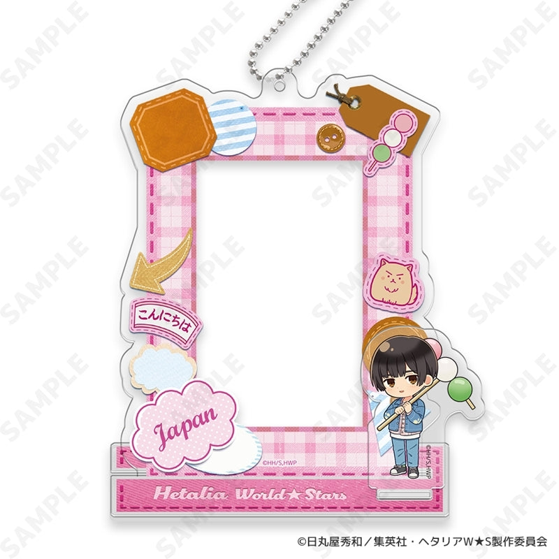 (Goods - Acrylic Stand) Hetalia World★Stars ~ Greetings with Denim Style. ~ Mini Photo Stand Set 3. Japan