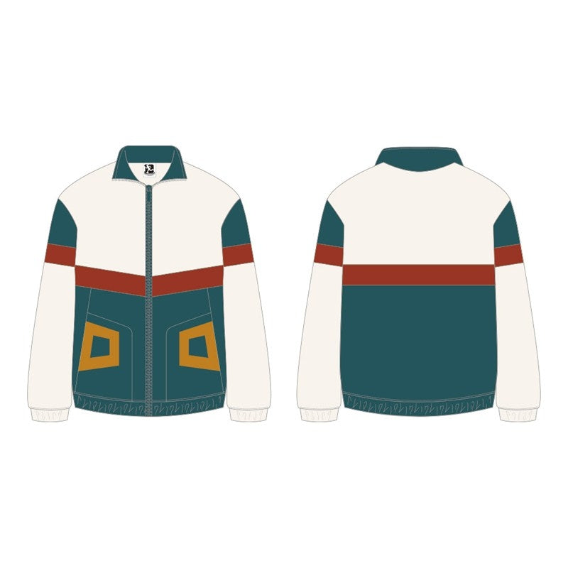 (Goods - Outerwear) My Hero Academia TV Anime 10th Anniversary Tracksuit Jacket Izuku Midoriya M Size