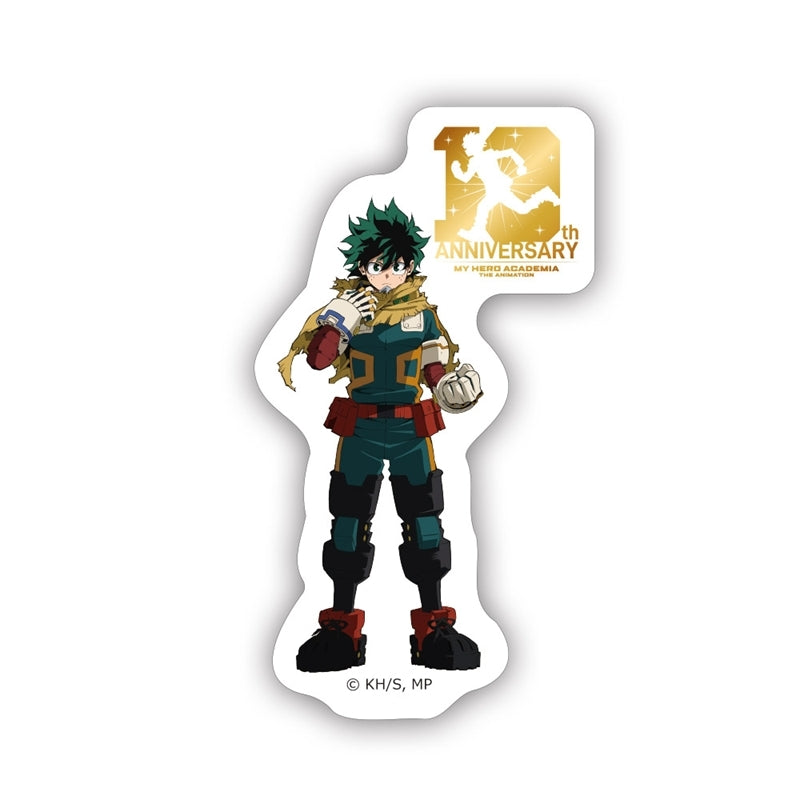 (Goods - Sticker) My Hero Academia 10th Anniversary Sticker Izuku Midoriya B