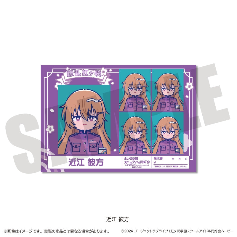 (Goods - Sticker) TV Anime - Love Live! Nijigasaki High School Idol Club Newtoro Vol.2 ID Photo Style Sticker G Kanata Konoe