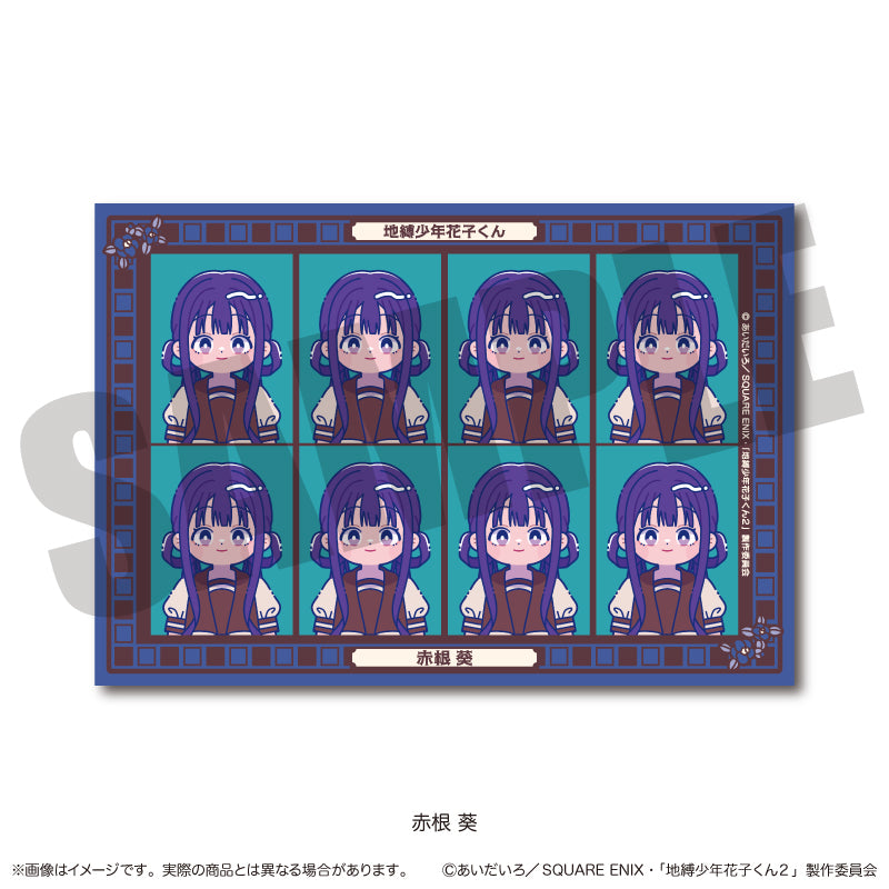 (Goods - Sticker) TV Anime Toilet-bound Hanako-kun 2 ID Card Photo Style Sticker Nyu~toro Aoi Akane F