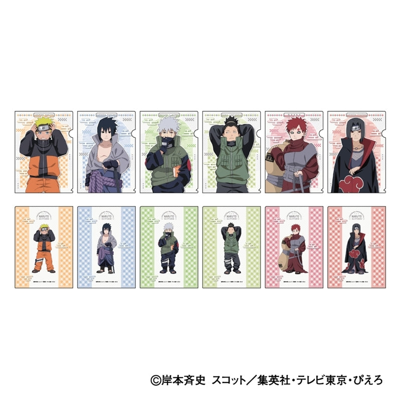 (Goods - Clear File) NARUTO Shippuden A4 Clear File Chiisaku Nachatta (Turned into Kids) Ver. B: Sasuke Uchiha (animate Advance Sales)