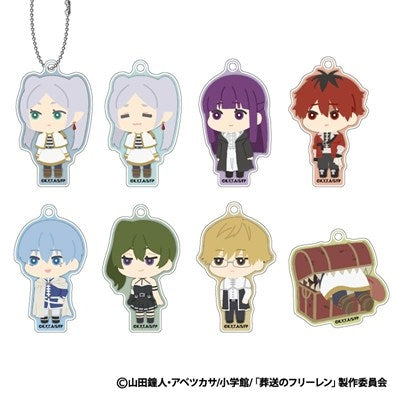 (1BOX=8)(Goods - Keychain) Frieren: Beyond Journey's End Mofumofu Acrylic Keychain