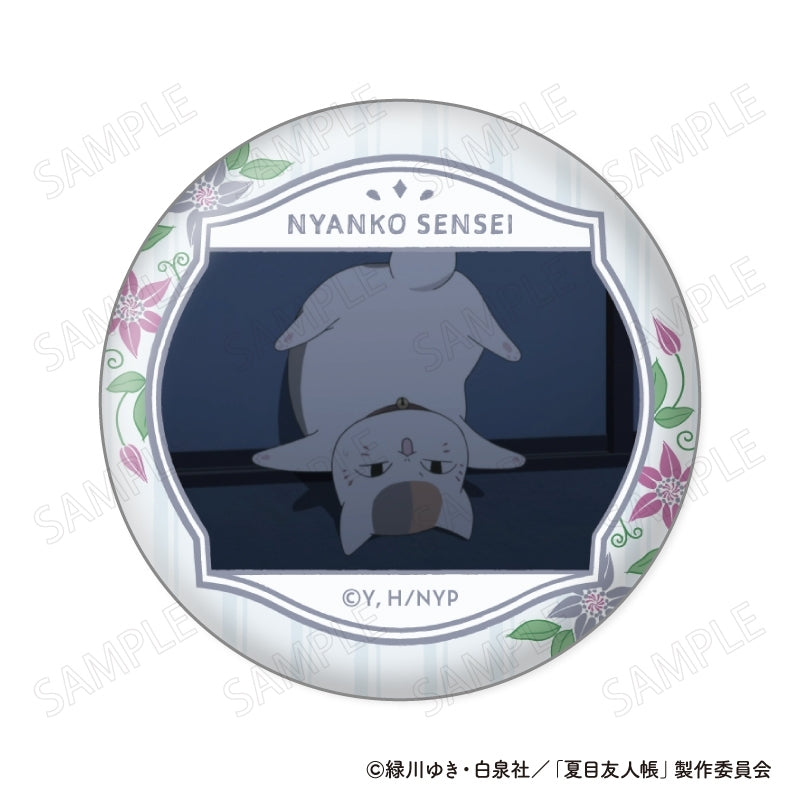 (1BOX=8)(Goods - Badge) Natsume's Book of Friends (Natsume Yuujinchou) Nyanko Sensei Face Collection Button Badge VOL. 2