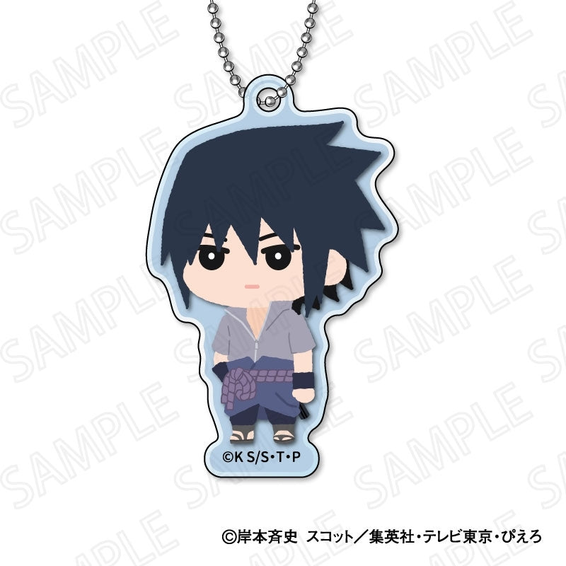 (1BOX=8)(Goods - Key Chain) NARUTO Shippuden TV Anime Mofumofu Acrylic Key Chain