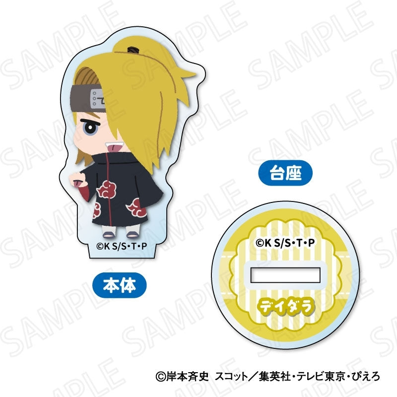 (1BOX=8)(Goods - Stand Pop) NARUTO Shippuden TV Anime Mofumofu Mini Acrylic Stand
