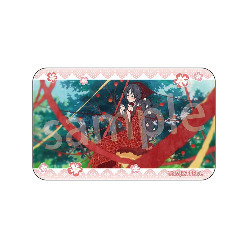 (1BOX=6)(Goods - Badge) The Fragrant Flower Blooms with Dignity Square Button Badge