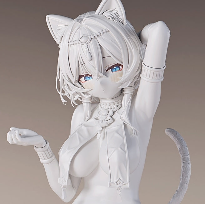 (Figure - Kit) Tanned Catgirl Mau 1/6 Scale Unpainted Garage Kit