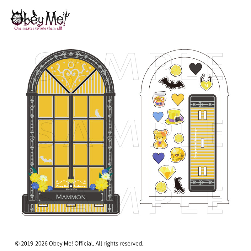 (Goods - Acrylic Stand) Obey Me! x fanfancy + Acrylic Frame Mammon
