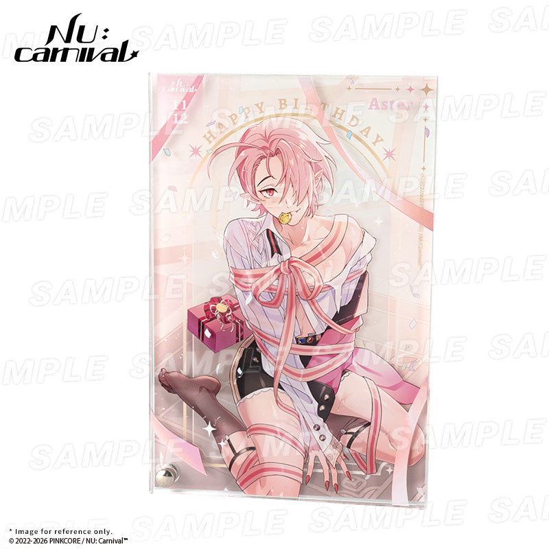 (Goods - Acrylic Photo Frame) NU: Carnival Birthday Blessing Series - Double-Layer Acrylic Photo Frame - Aster