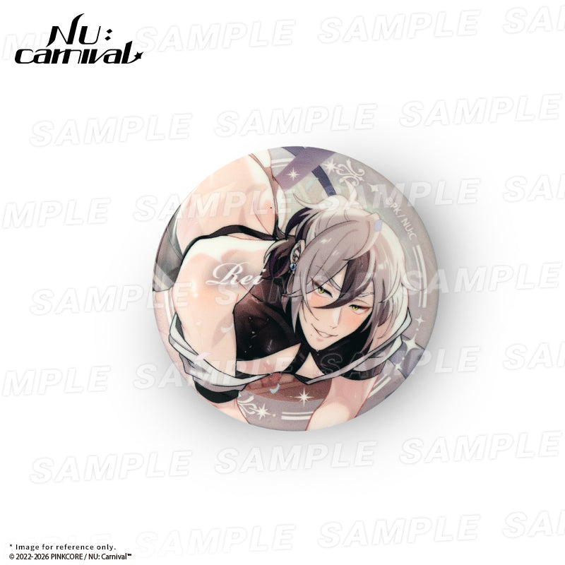 (Goods - Button Badge) NU: Carnival Birthday Blessing Series - Shimmering Round Badge - Rei