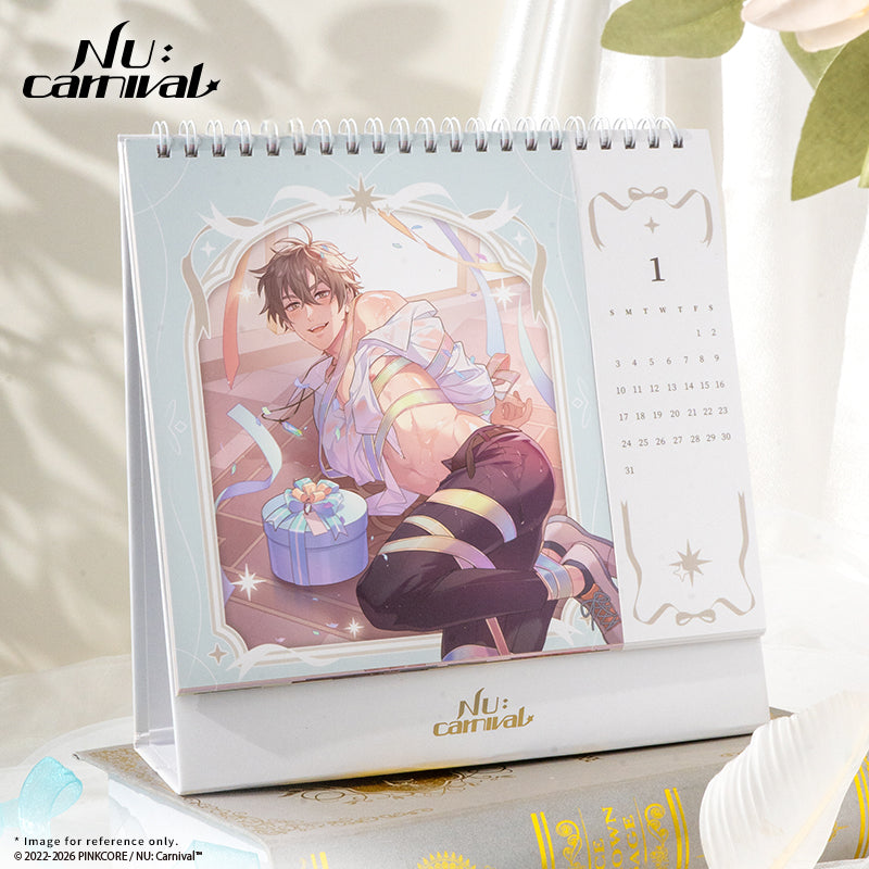 (Goods - Desk Calendar) NU: Carnival Birthday Blessing Series - Triangular Desk Calendar (2027)