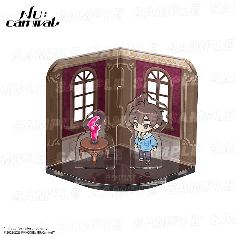 (Goods - Acrylic Stand) NU: Carnival Birthday Blessing Series - Cabin Diorama Set - Eiden